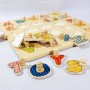 PZKN-007-Puzzle Knop Big LED UV Huruf Besar B
